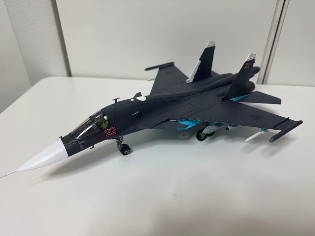 【HOBBY MASTER】ロシア空軍Su-34戦闘機（シリア紛争）1/72