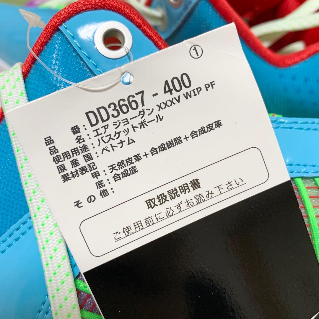 【新品未使用】NIKE AIR JORDAN 35 WIP PF ウーマンパワー