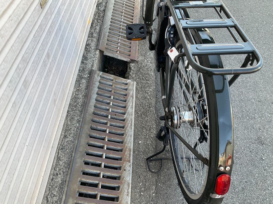 ブリヂストン新機種電動アシスト自転車STEP cruise26インチカーキ色