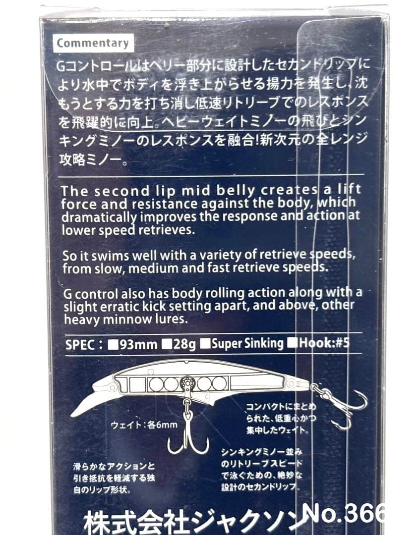 No.3660 G-Control 28 3個