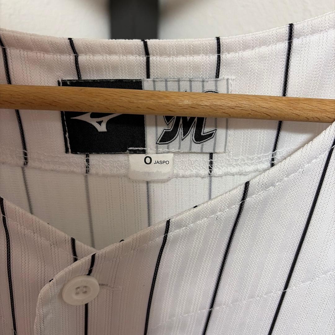 MIZUNO 千葉ロッテマリーンズ　ユニホーム　O