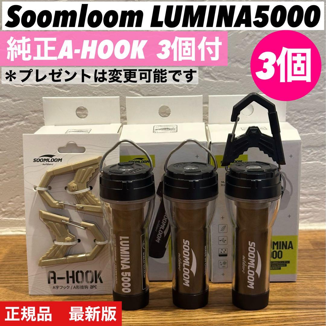 ルミナ5000 LUMINA5000 スームルーム　純正A-HOOK付　3セット