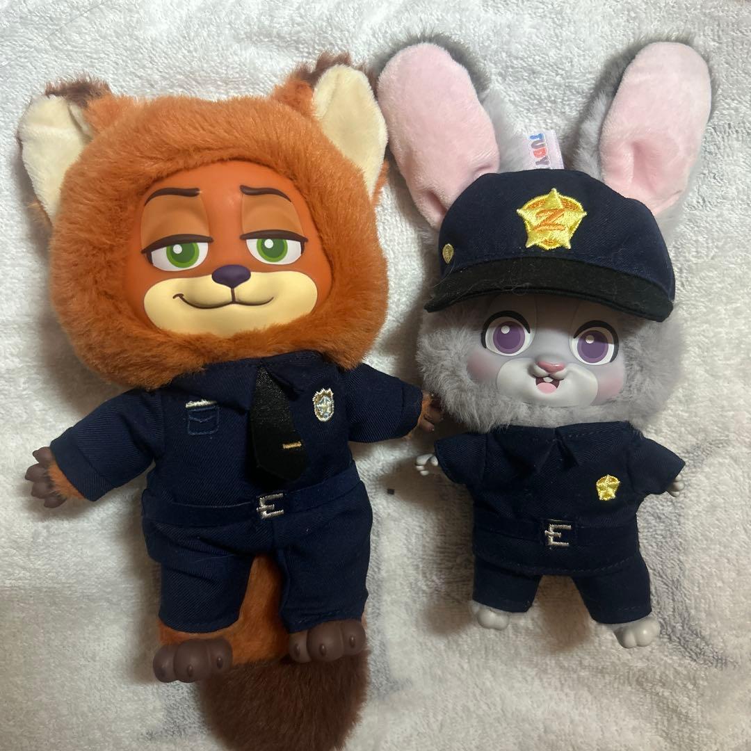 ニック・ワイルド＆ジュディ・ホップス ぬいぐるみ TOPTOY トップトイ