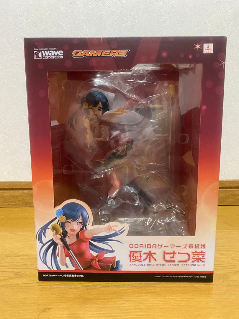 め*す様 未開封品　ODAIBAゲーマーズ看板娘　優木せつ菜　1/7 フィギュア