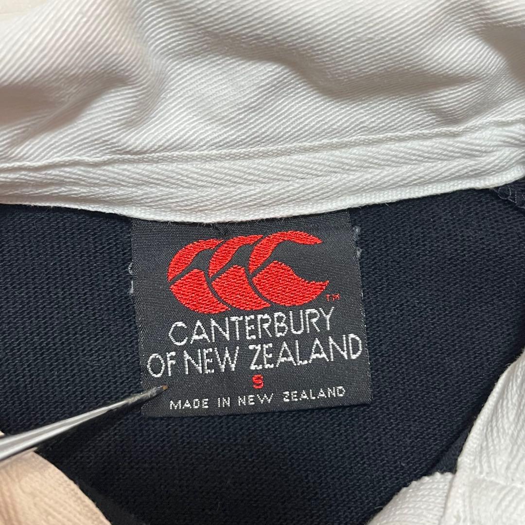 Canterbury ラガーシャツ ALL BLACKS ニュージーランド製 S