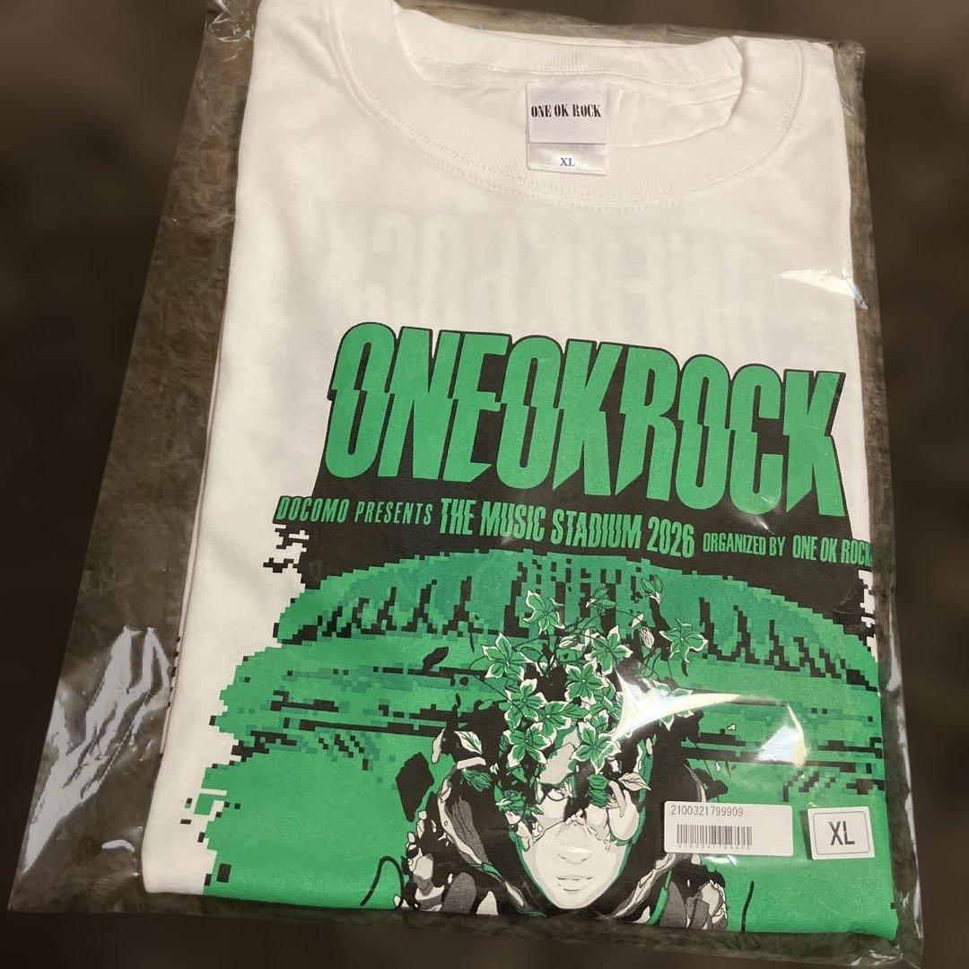 ONE OK ROCK 2026 TMS Tシャツ-A ホワイト