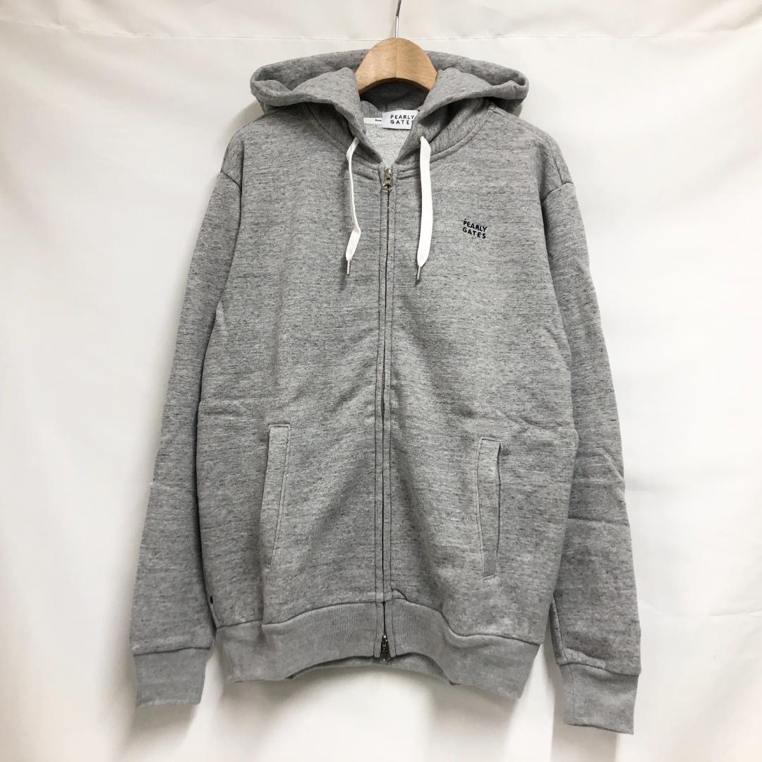 新品未使用　PEARLY GATES　フルジップパーカー　1　グレー