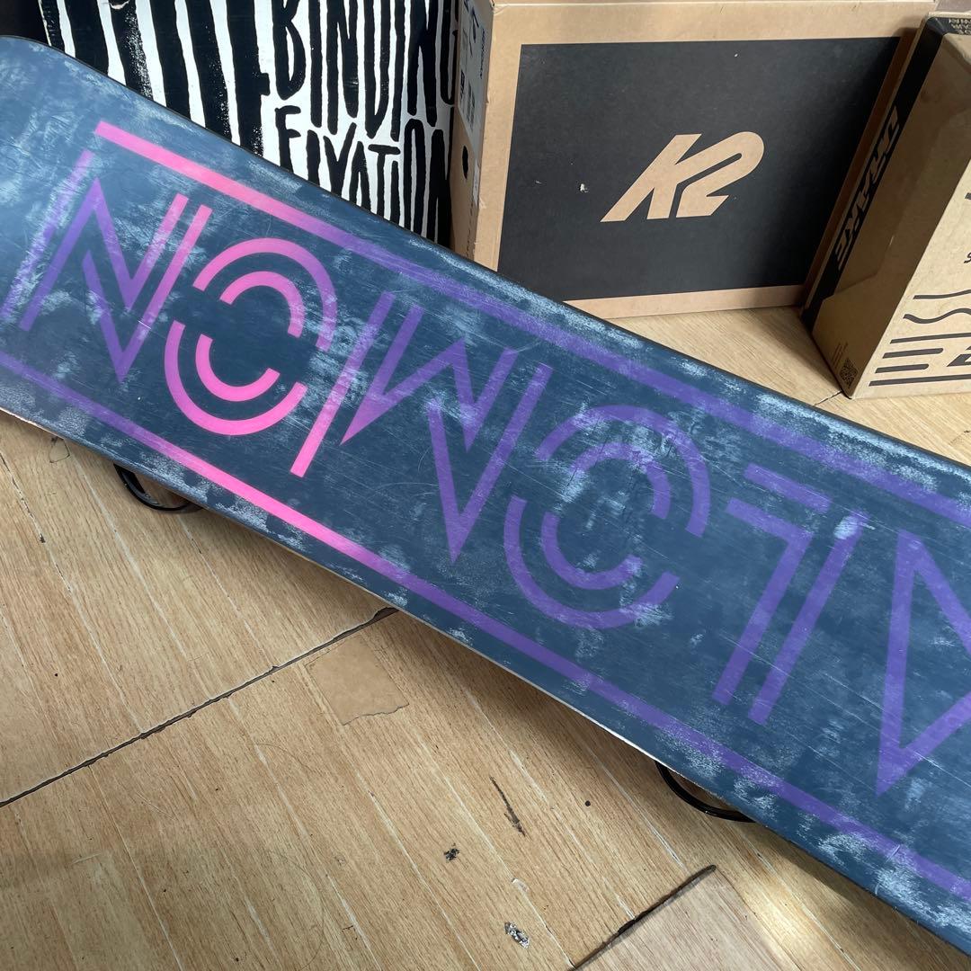 SALOMON×SWIVEL　サロモン　バイン付　スノーボードセット