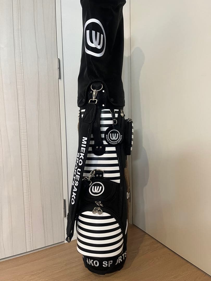 【超美品】MUSPORTS キャディバッグ ゴルフバッグ　エムユースポーツ