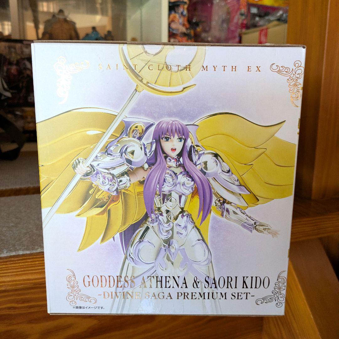 新品 聖闘士聖衣神話EX 女神アテナ 城戸沙織 ディバインサーガプレミアムセット