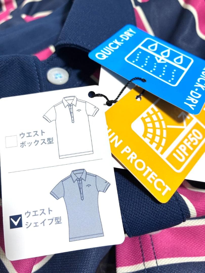 【早い者勝ち✨】新品 キャロウェイ メンズ 半袖 ポロシャツ 3L マルチカラー