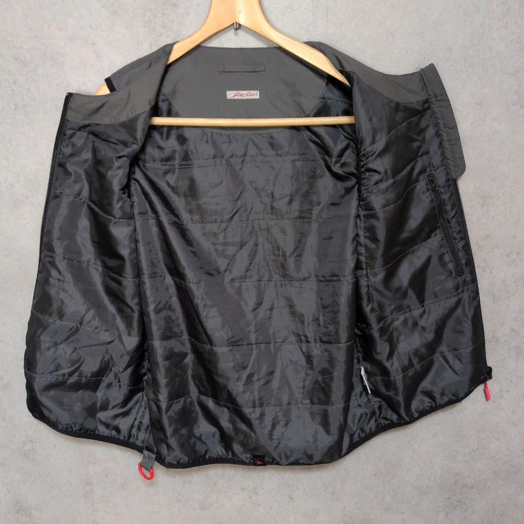 冒険用品 ジェットスロウ ジェットセッターフィッシング ベスト グレー M 釣り