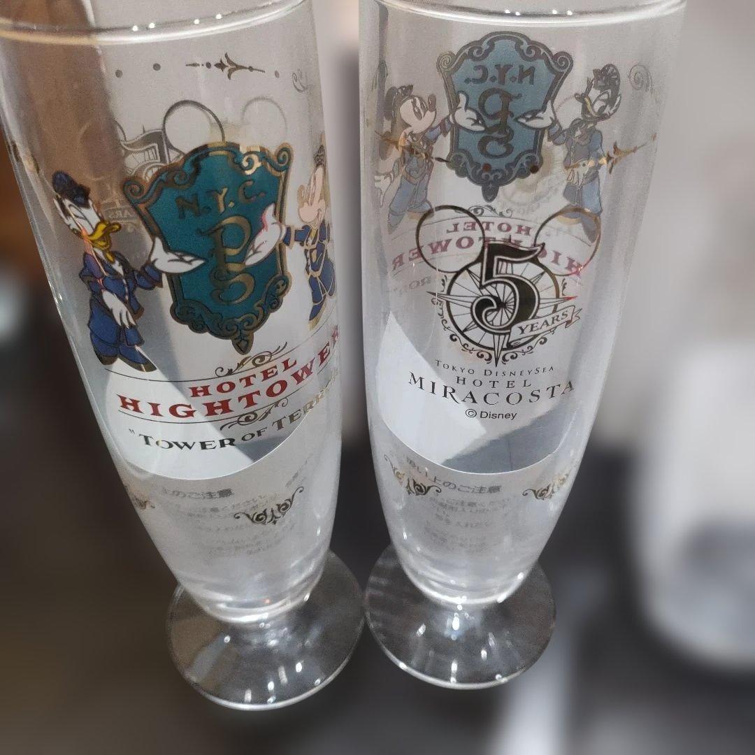 ディズニー ミラコスタ 5周年記念グラス