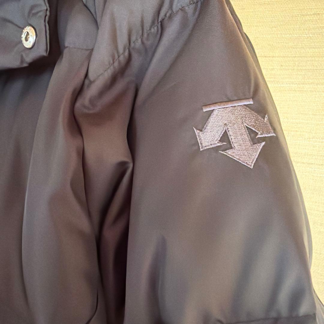 DESCENTE ダウンロングコート ブラック