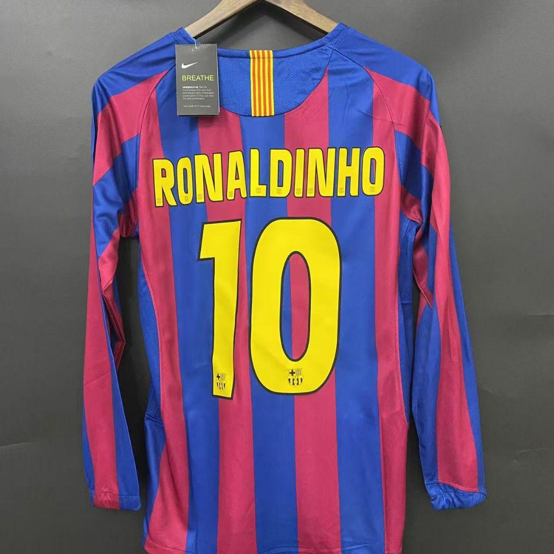 ユニフォーム10番 RONALDINHO 長袖 L