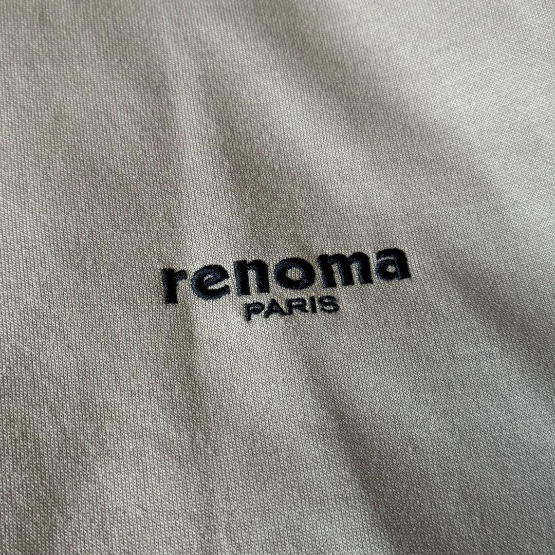 レノマゴルフ　ハーフジップ　スウェット　Sサイズ　renoma PARIS