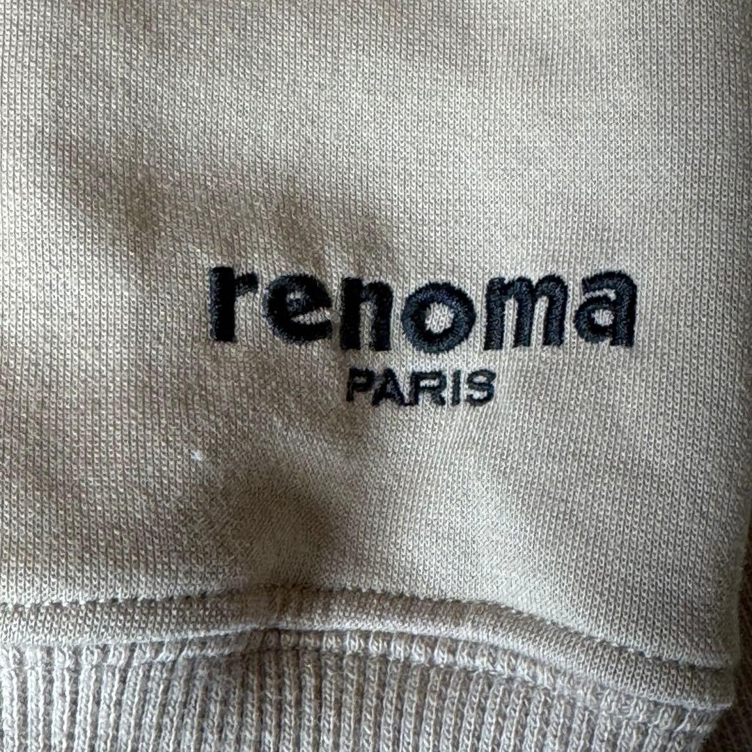 レノマゴルフ　ハーフジップ　スウェット　Sサイズ　renoma PARIS