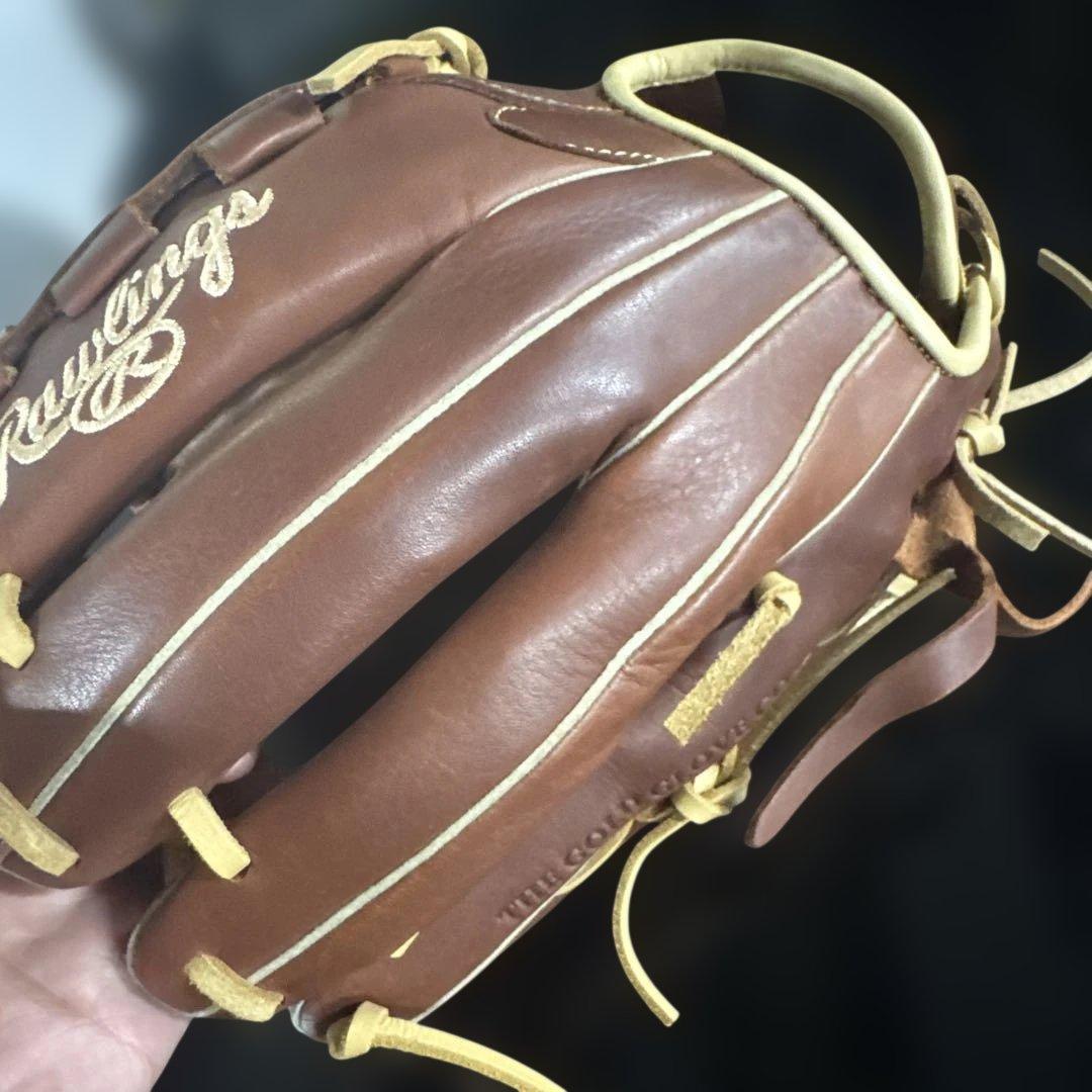⑦Rawlings 軟式グローブ ブラウン