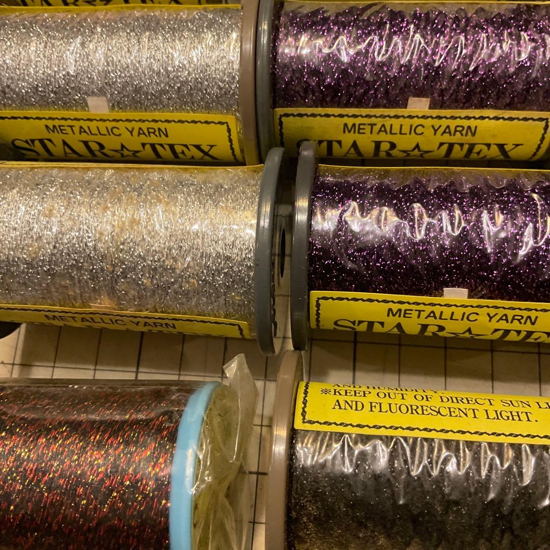京都 ホドオ　STAR⭐︎TEX　新品　ブランク 総巻き・ガイド巻き　ラメスレッド