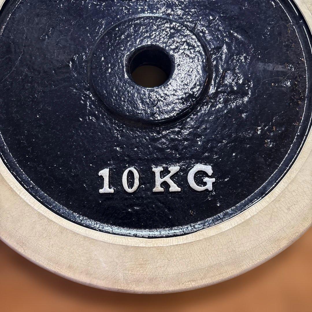 FIGHTING ROAD ダンベルバープレート 10KG×2枚（ラバー付き）