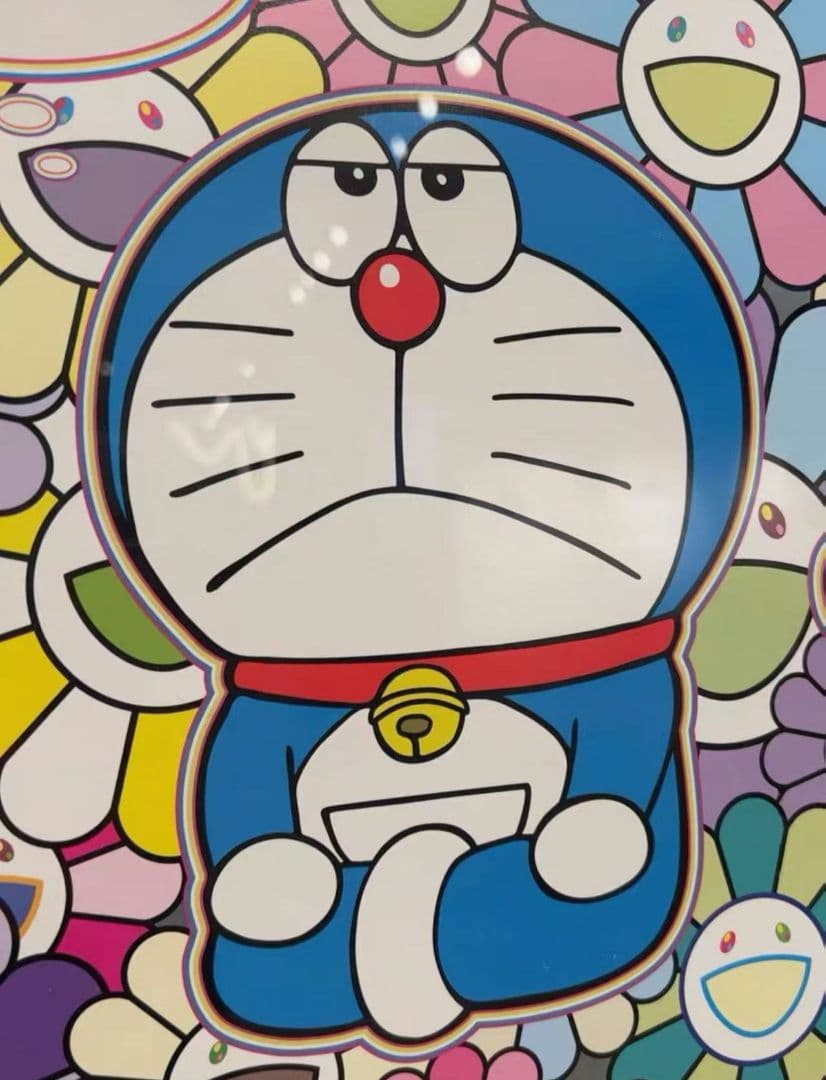 村上隆 版画ドラえもん 初恋 そして我思う、今夜のディナーのことなど ED300