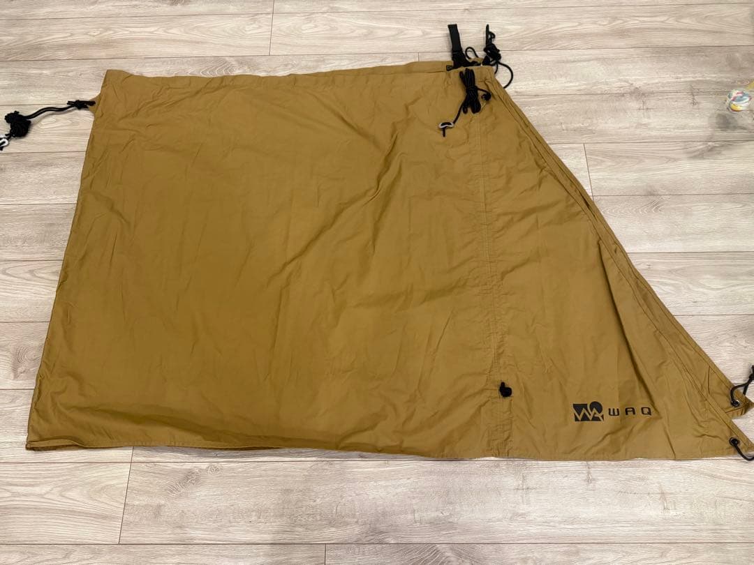 WAQ 焚き火陣幕 TC 310x105cm 飛び火防止