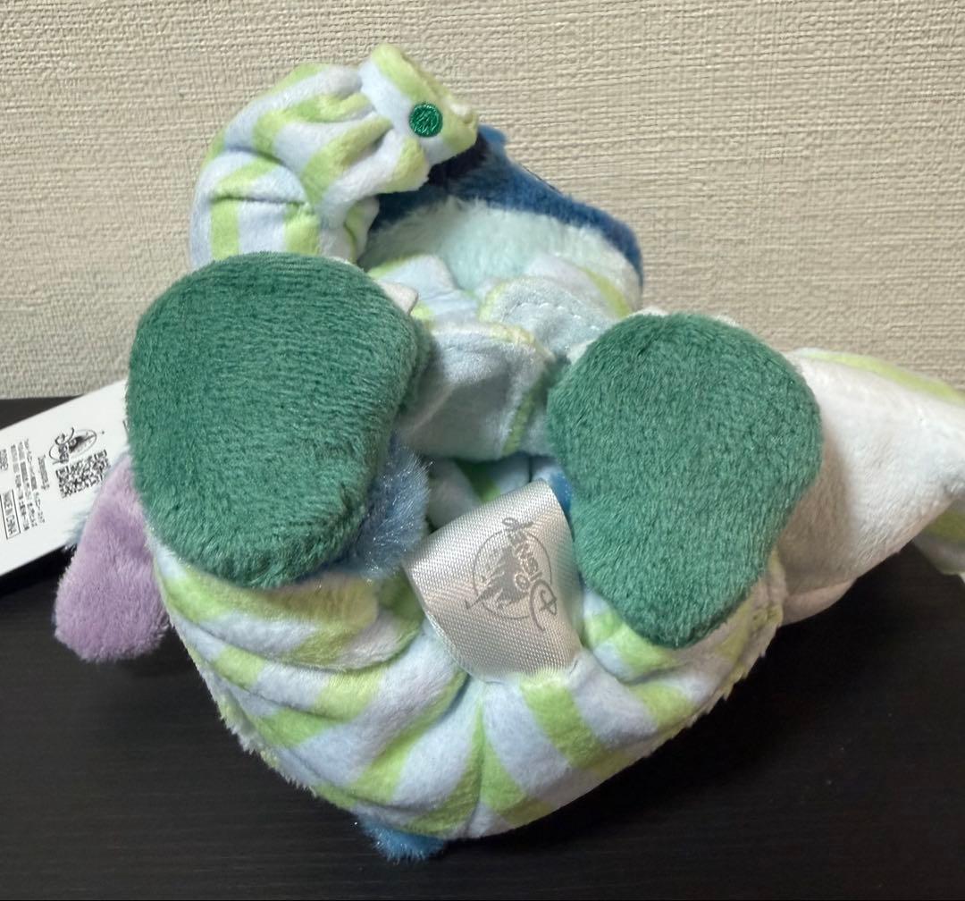 ディズニーストア　スティッチ　ぬいぐるみキーホルダー　キーチェーン　パジャマ