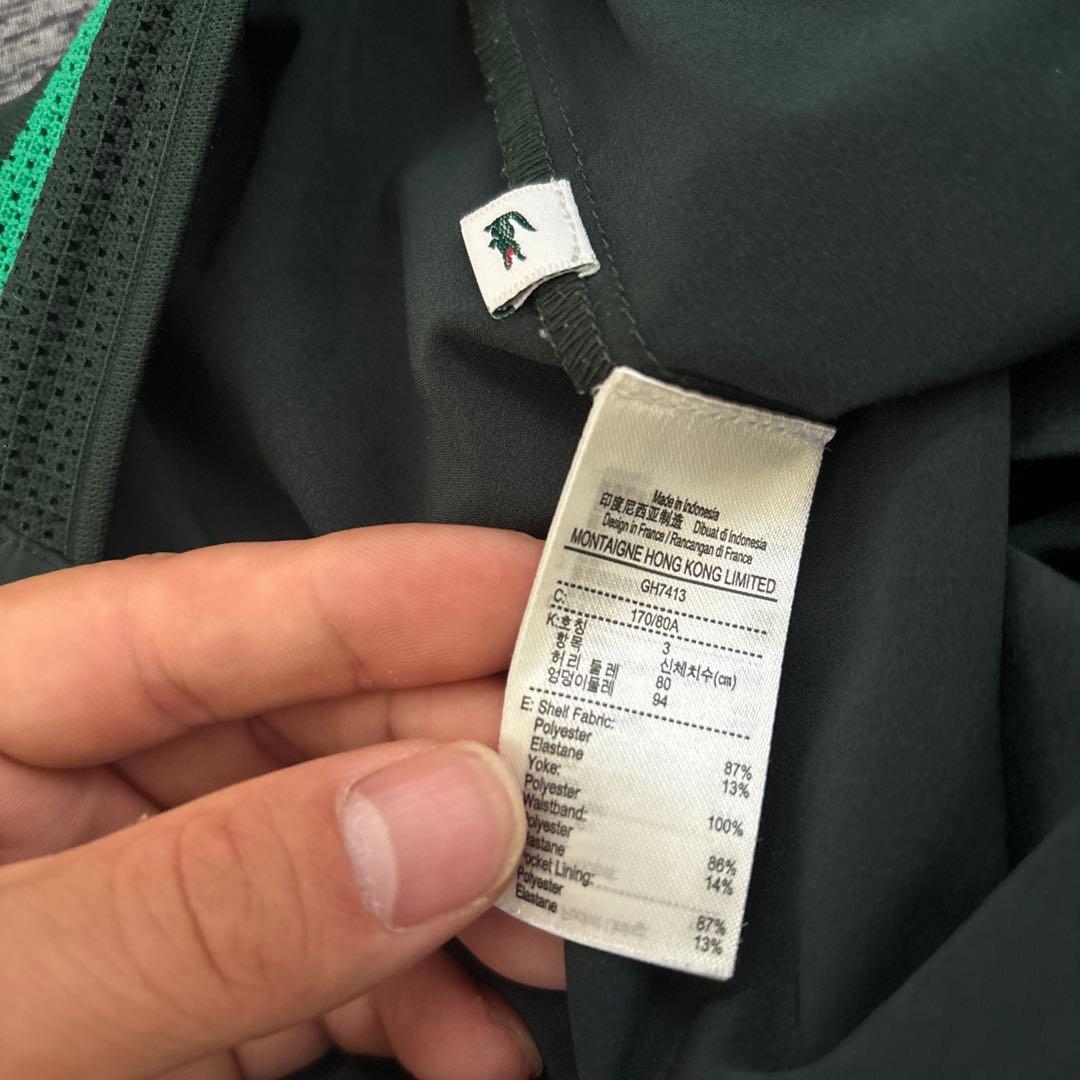 LACOSTE テニス ハーフパンツ ジョコビッチ US S