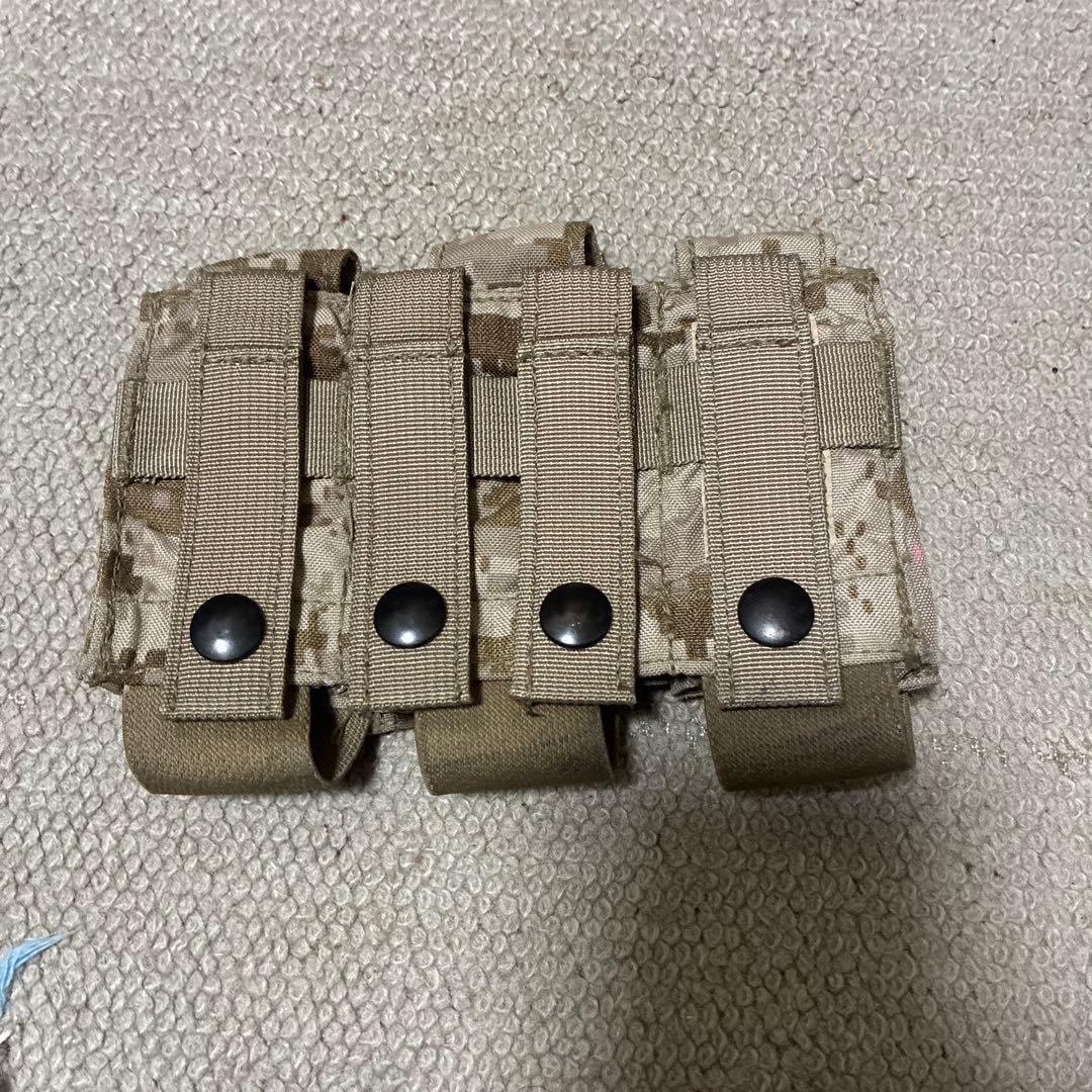 eagle Dタグ 白パル　AOR1 トリプル40mm pouch lbt