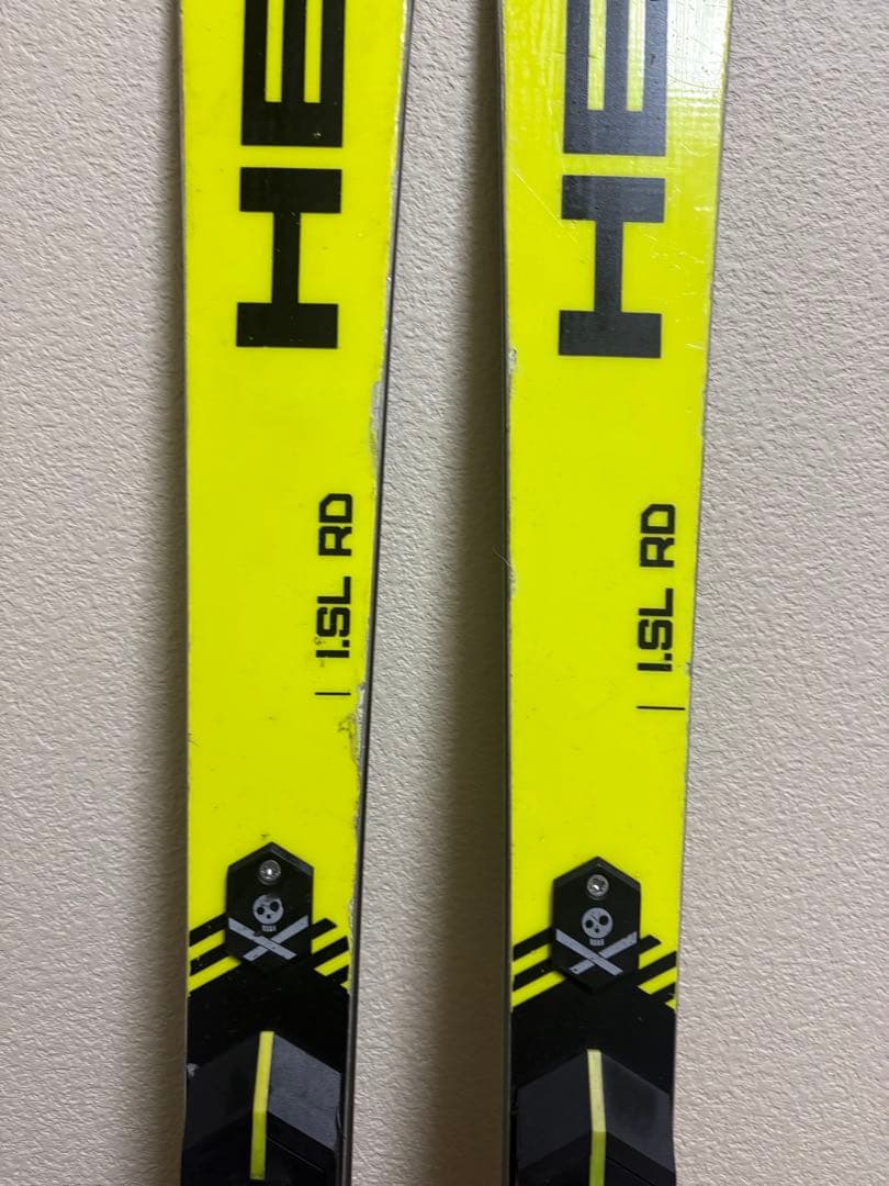 HEAD ISL RD スキー板 165cm イエロー