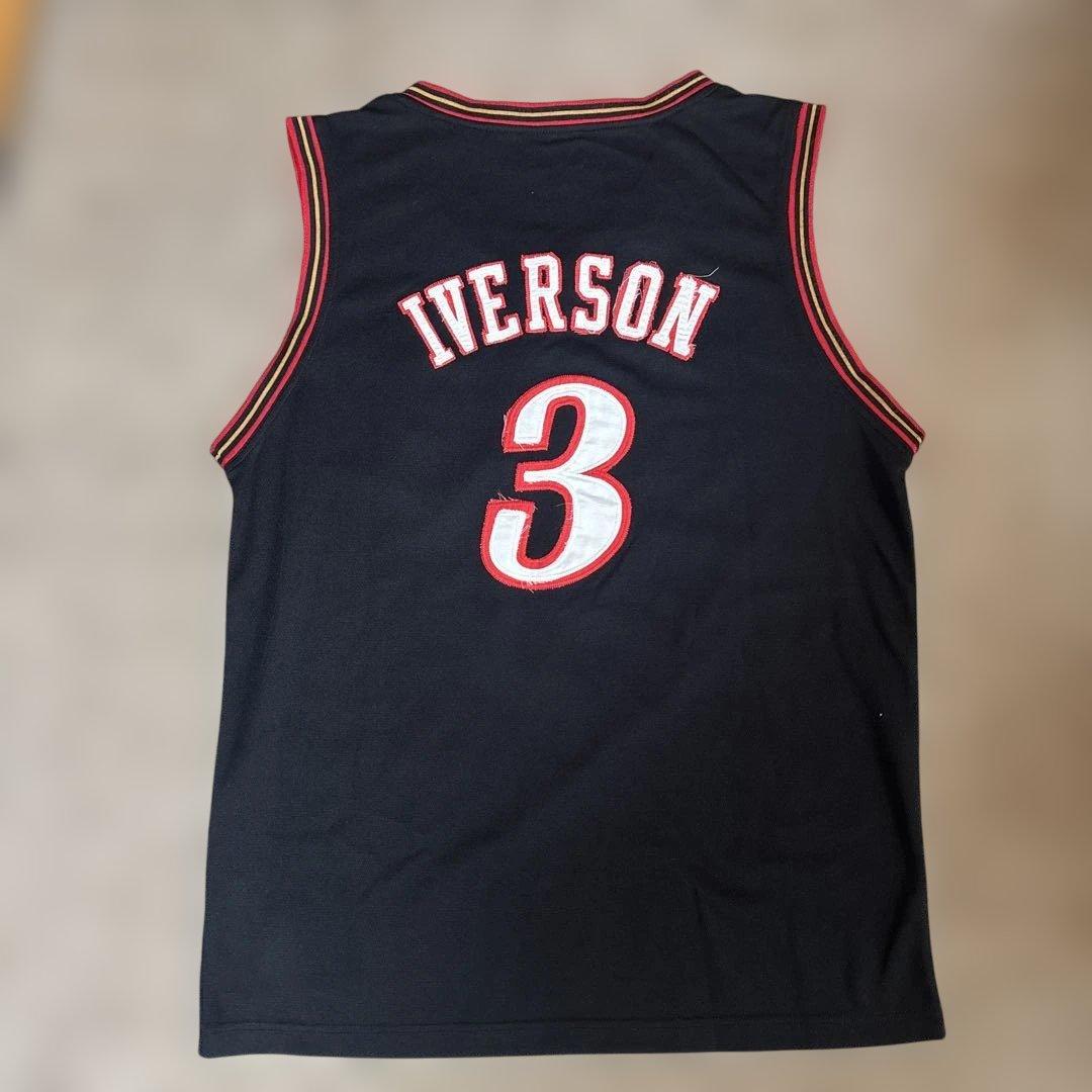 【希少！刺繍ユニフォーム】NBA アイバーソン ユニフォーム