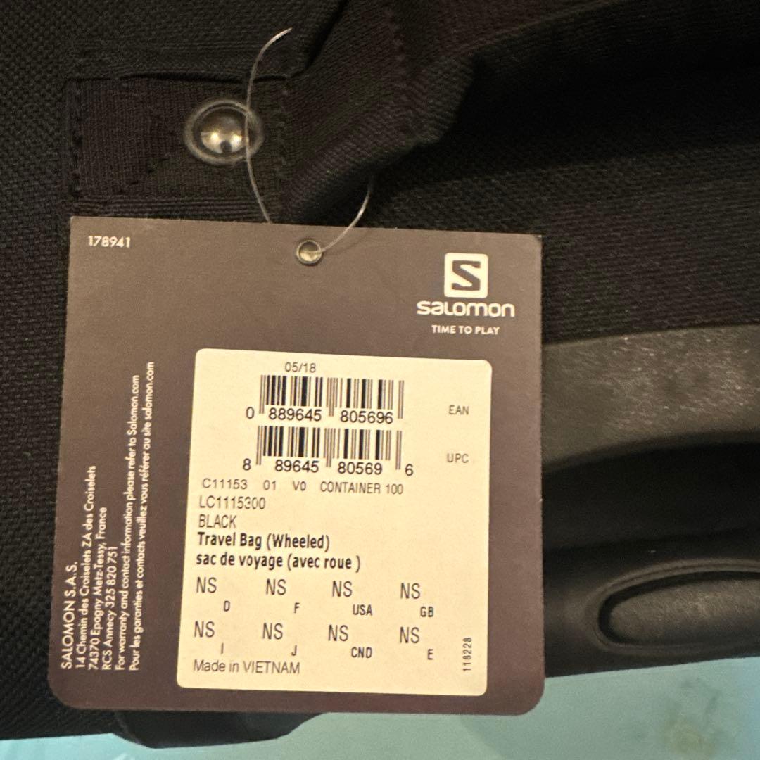 サロモン　キャスターバック　スキー　スノーボード 　SALOMON