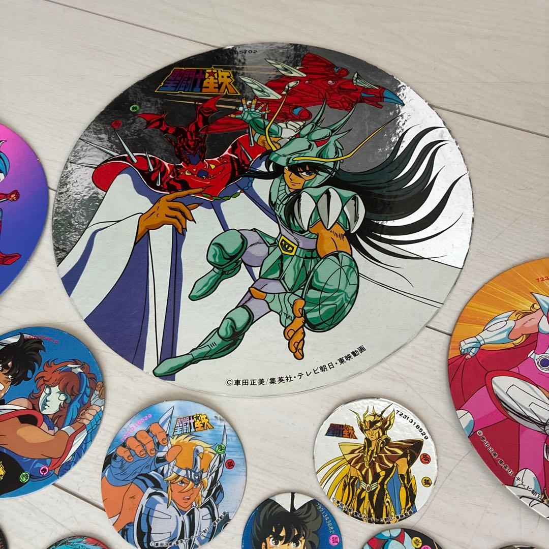 激レア当時物メンコ超大量まとめセット聖闘士星矢キラ・ドラゴンボール初期・マリオ他