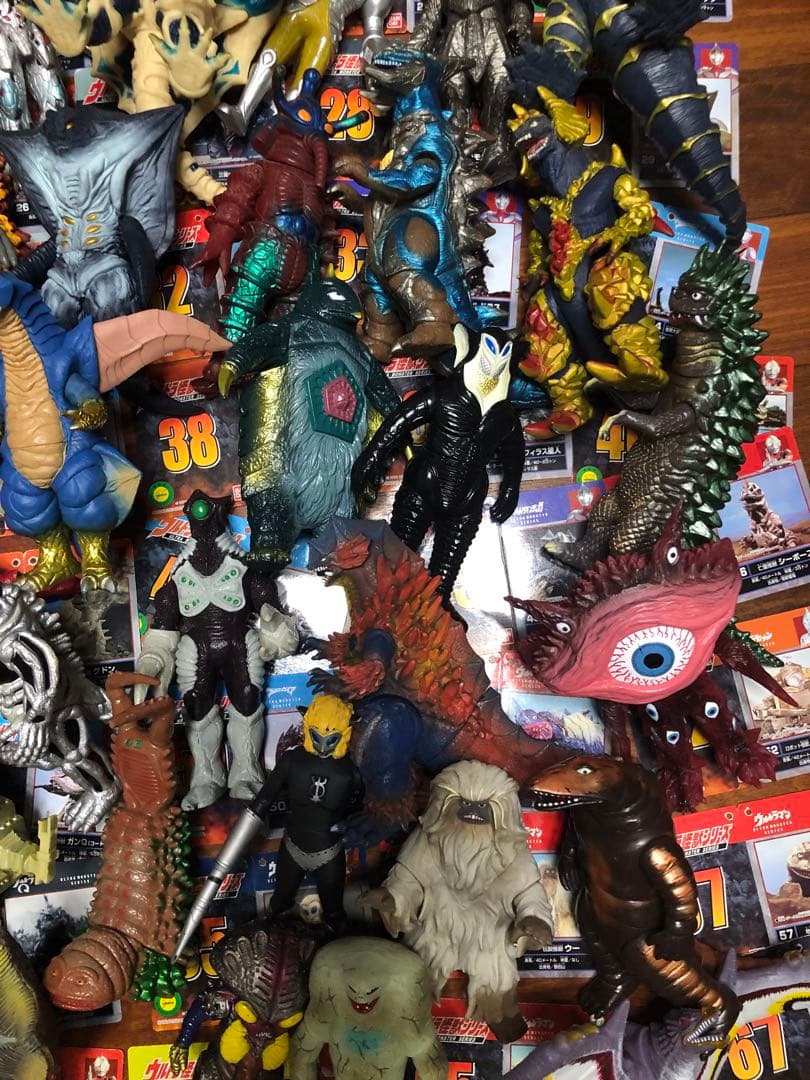 ウルトラマン ウルトラ怪獣 ソフビ タグ付 まとめ売り バンダイ