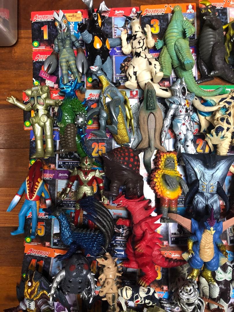 ウルトラマン ウルトラ怪獣 ソフビ タグ付 まとめ売り バンダイ