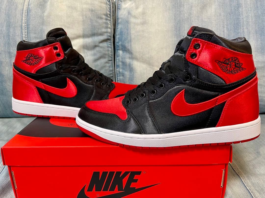 シューズ(女性用) Air Jordan 1 Retro High OG \"Satin Bred\"