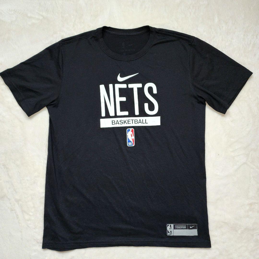 ブルックリンネッツ NBA 23シーズン選手支給品 プラクティスTシャツ 黒 L