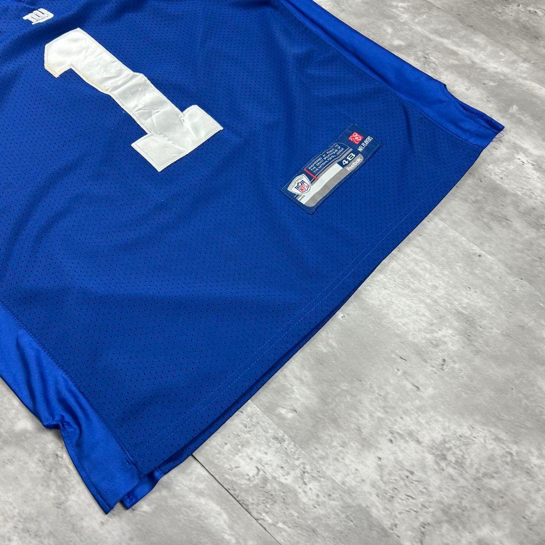 Reebok NFL 全刺繍 ジャイアンツ アメフトゲームシャツ 48 6549