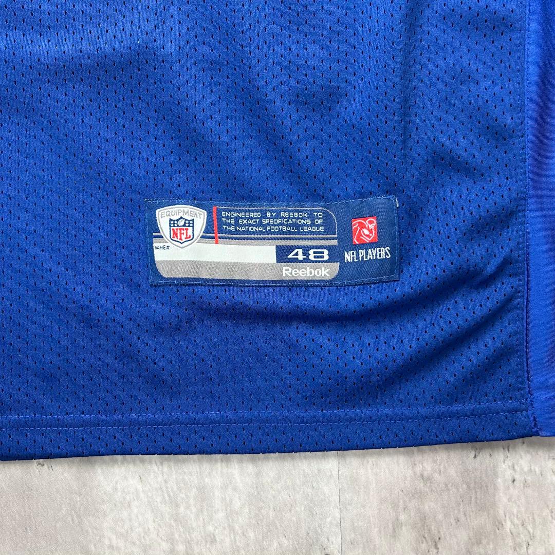 Reebok NFL 全刺繍 ジャイアンツ アメフトゲームシャツ 48 6549