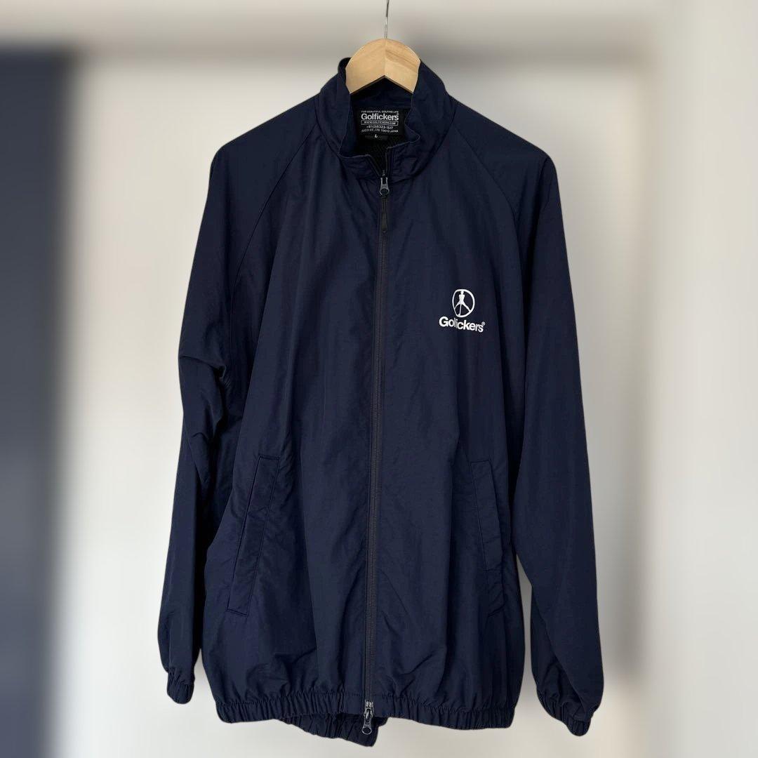 ゴルフィッカーズ Nylon Training セットアップ Navy L