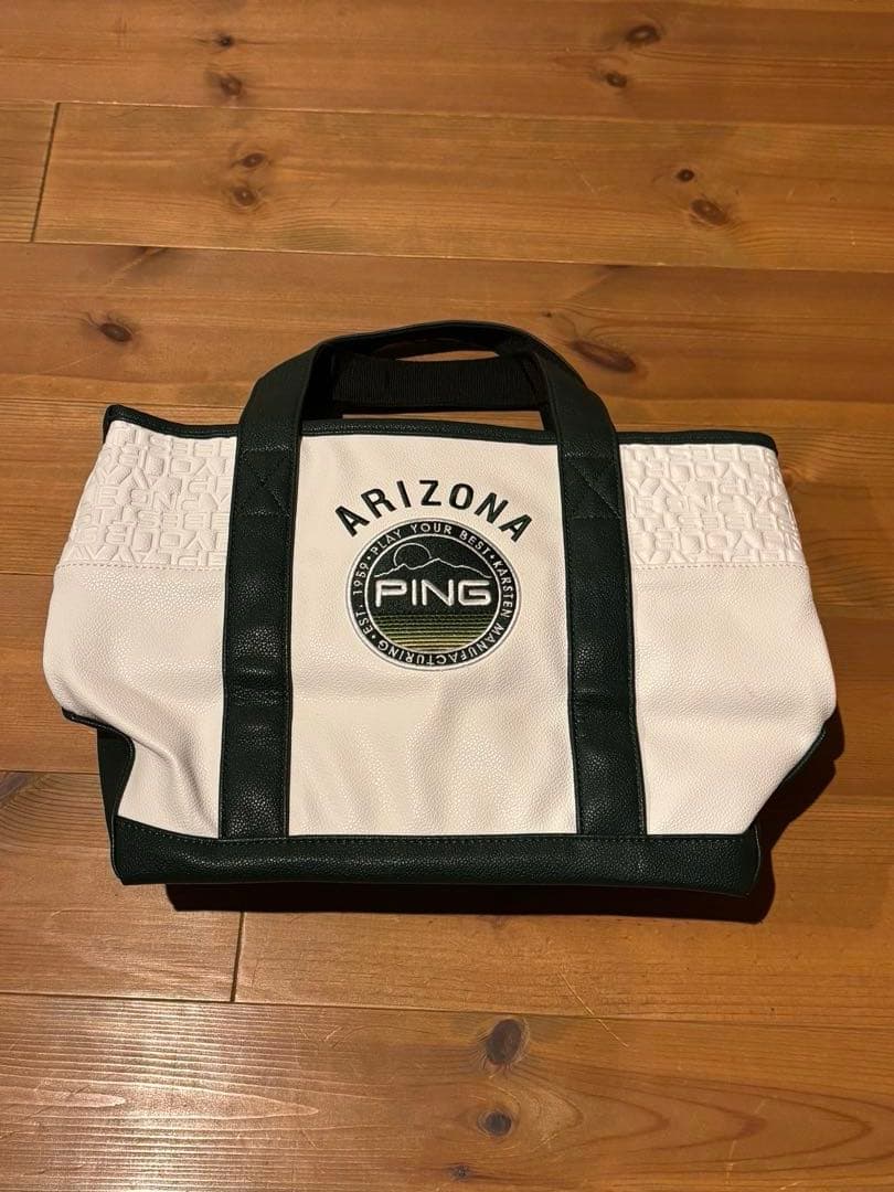 【新品】PING 2025年　ラウンドトートバッグ