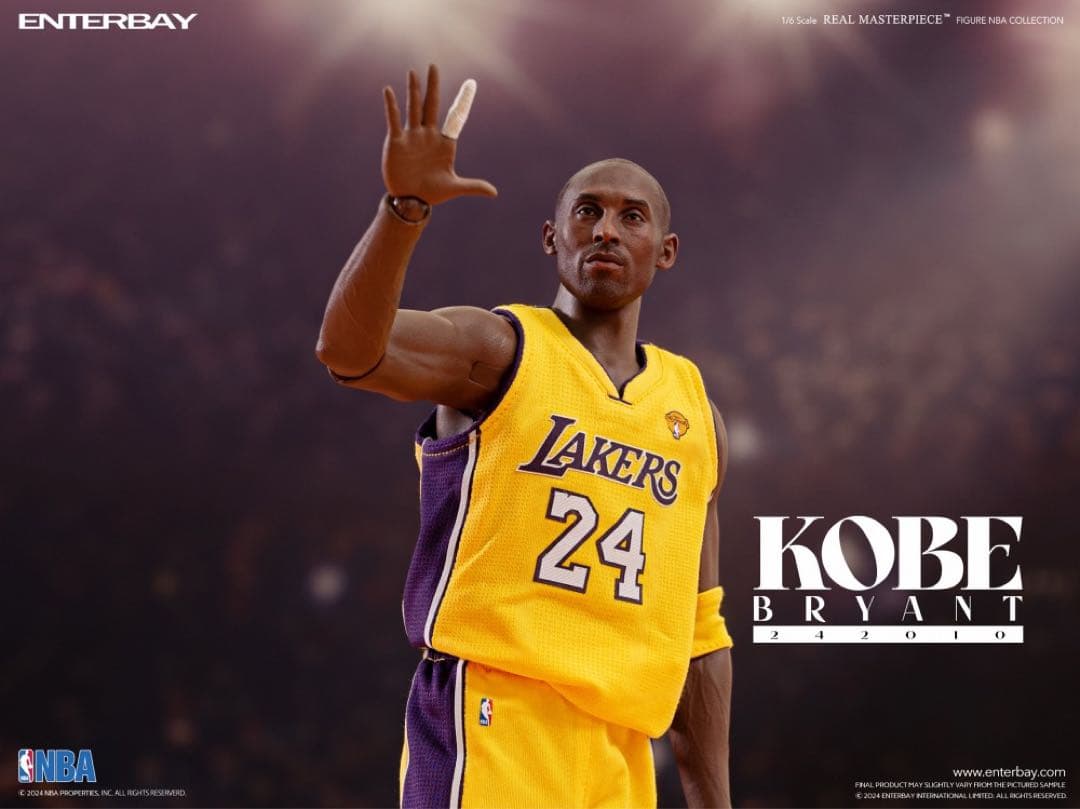 エンターベイ　リアルマスターピース NBAコレクション　コービー・ブライアント
