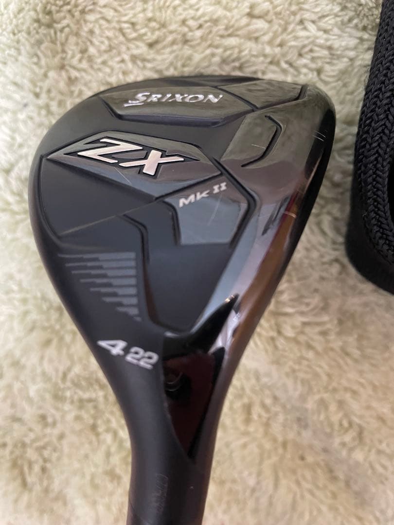 【美品】ダンロップ　スリクソンZX mk2 ハイブリッド　ユーティリティ22度