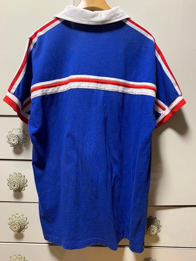 レア　adidas 86'メキシコワールドカップ 復刻版フランス代表サッカー
