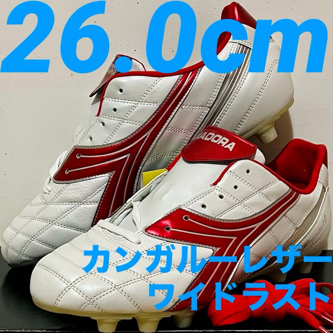ディアドラ　レジスタ10 MD PU カンガルーレザー ワイドラスト 26cm