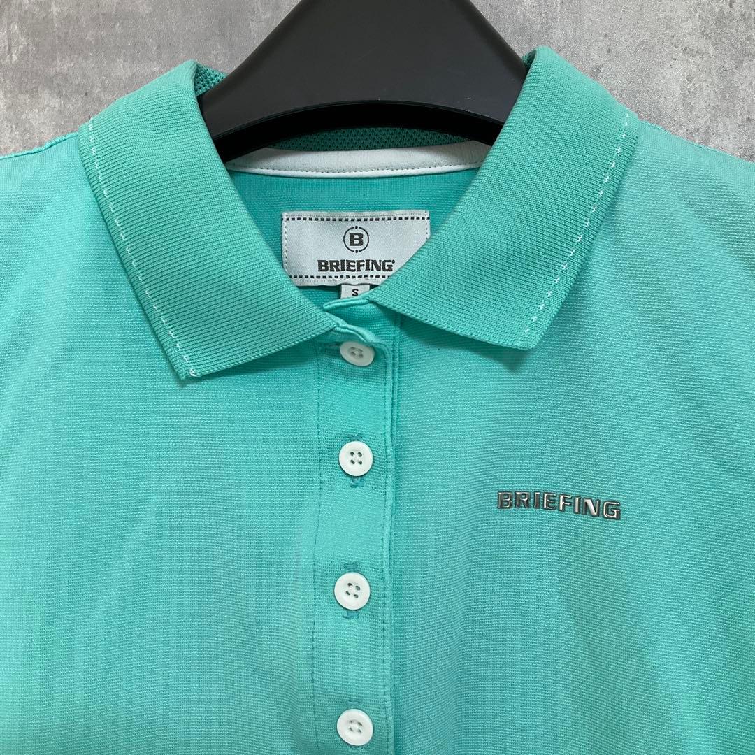 【BRIEFING】　ゴルフ半袖ポロシャツ　GOLF BASIC POLO S