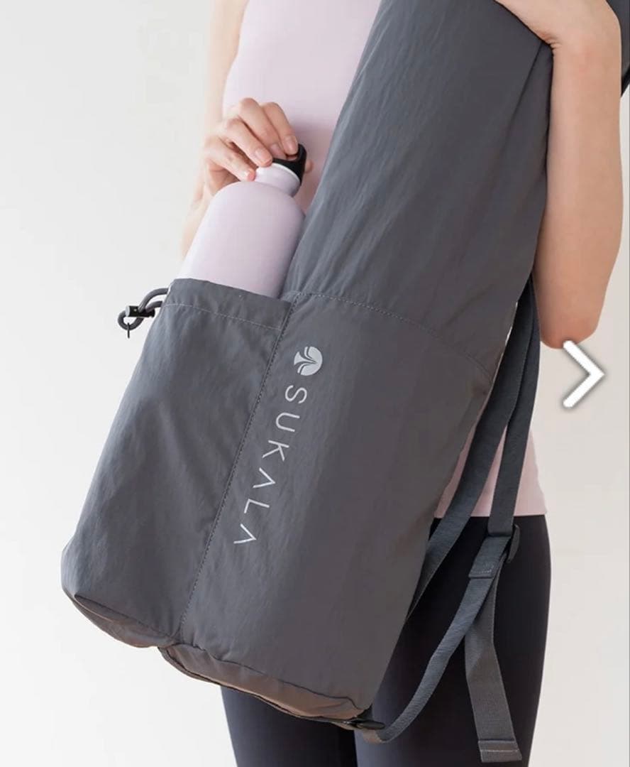 SUKARA リバーシブルヨガマット　専用ケース付き
