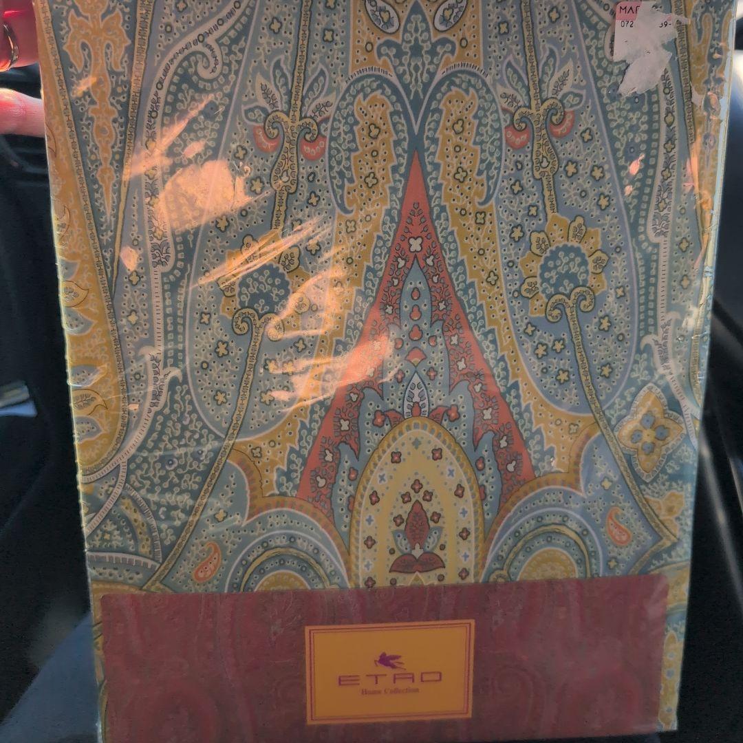 新品未使用 ETRO エトロ コンフォーターケース 150x210 シーツカバー