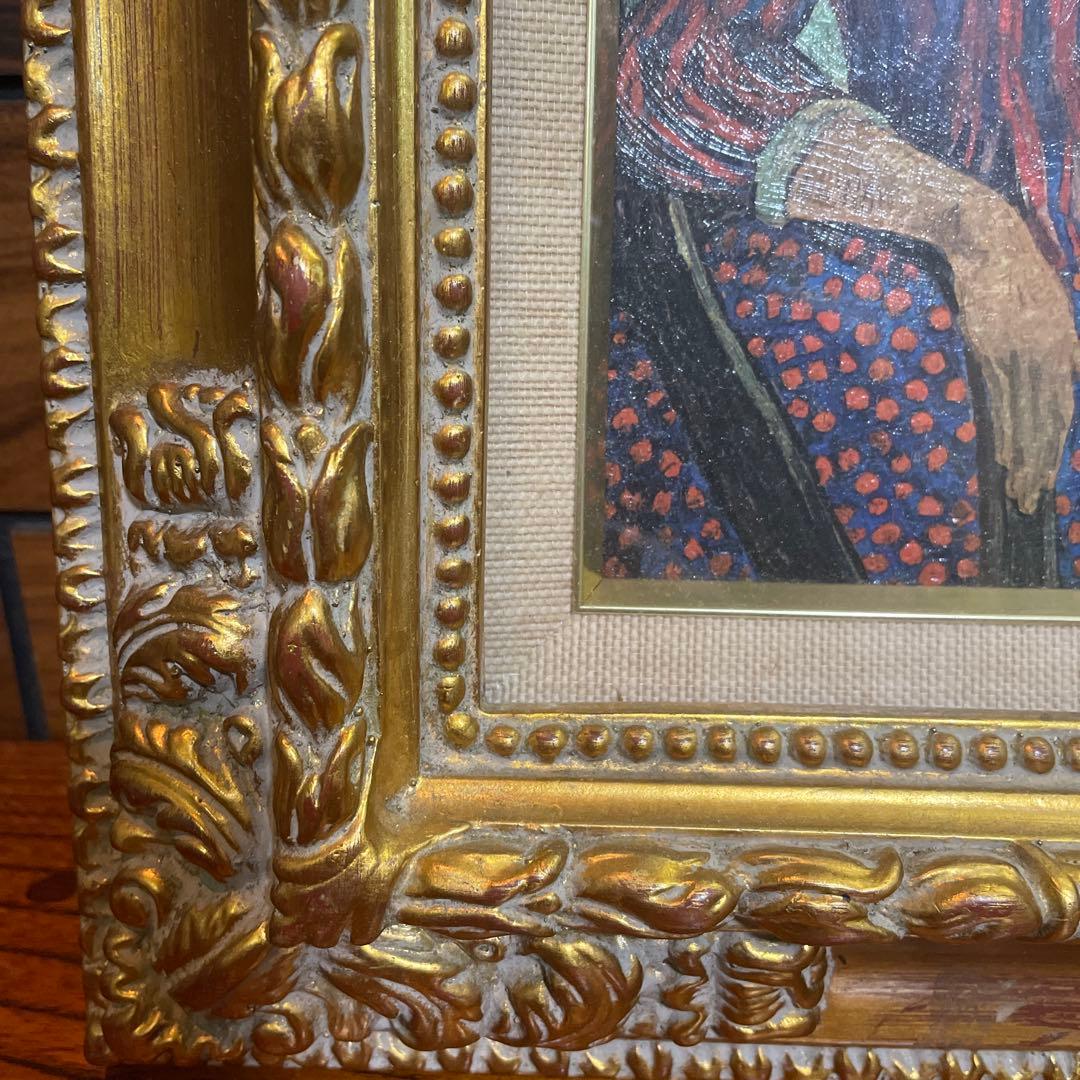 フランボワーズ　ゴッホ・ラ・ムスメ 複製画　世界の名画