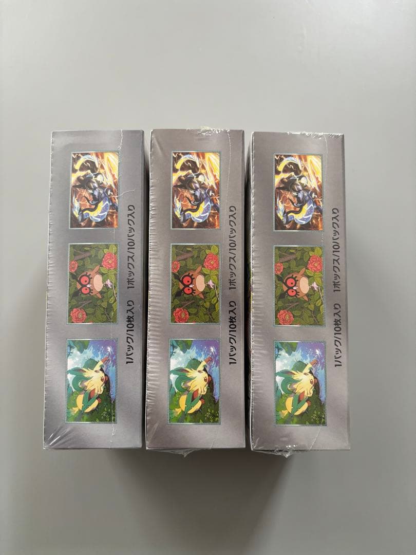 ポケモンカード テラスタルフェス 3BOX セット シュリンク付き